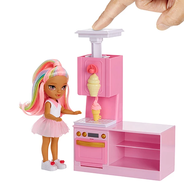 RAINBOW HIGH LITTLE DESSERT SHOP WITH KANDY DOLL