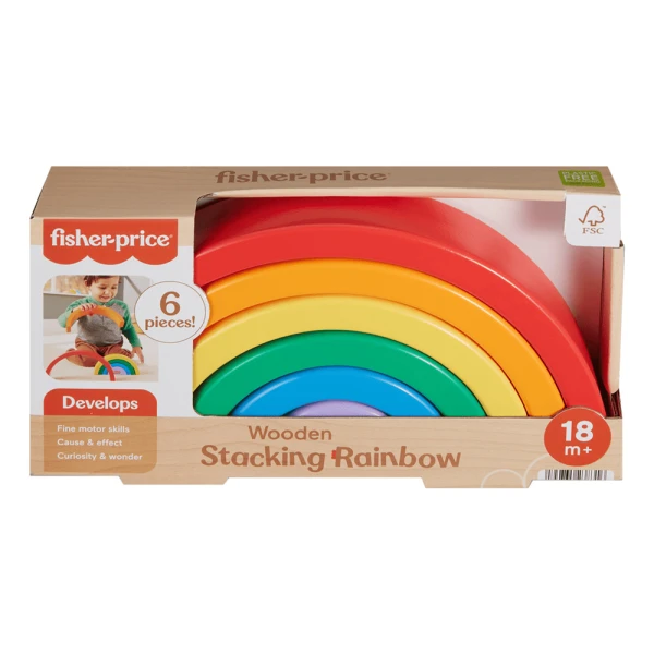 FISHER PRICE ΕΚΠΑΙΔΕΥΤΙΚΟ ΠΑΙΧΝΙΔΙ ΞΥΛΙΝΟ ΟΥΡΑΝΙΟ ΤΟΞΟ