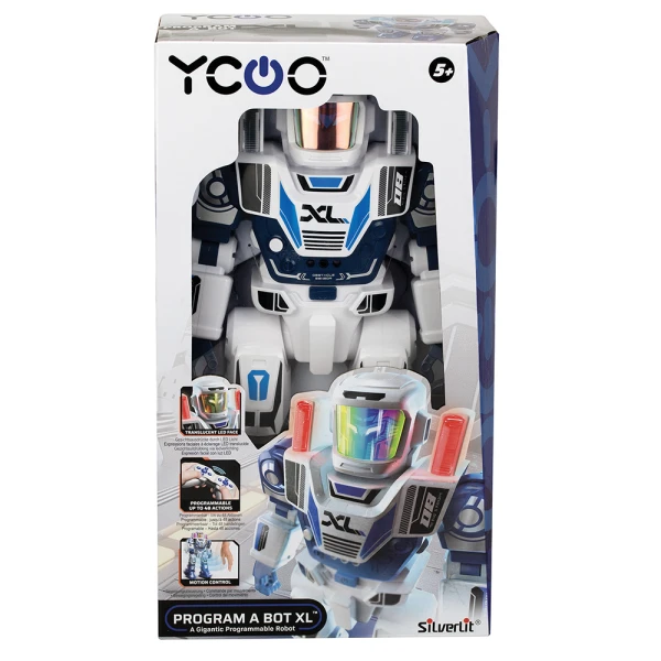 SILVERLIT YCOO PROGRAMM A BOT XL REMOTE CONTROL ROBOT FOR AGES 5+