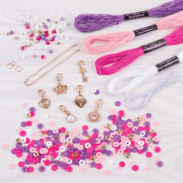 MAKE IT REAL JUICY COUTURE GLAMOUR STACK BRACELETS