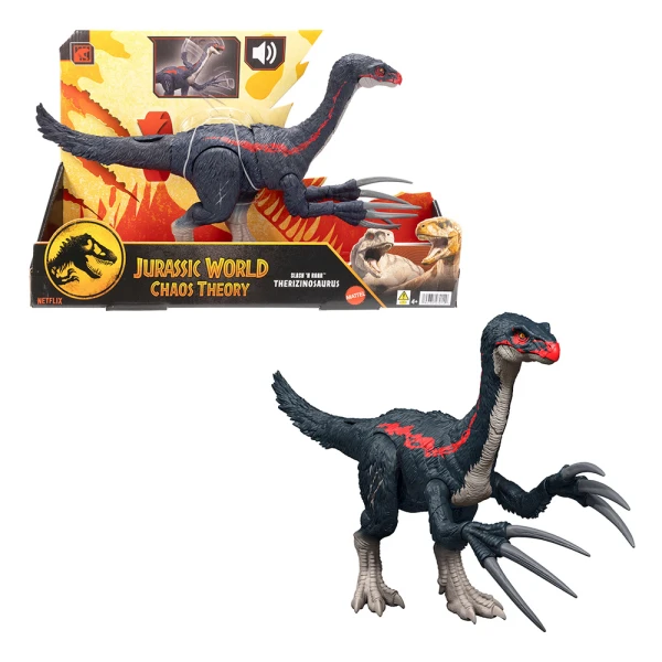 JURASSIC WORLD CHAOS THEORY - SLASH \'N ROAR THEROZINOSAURUS