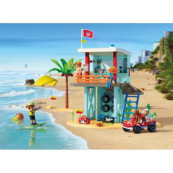 PLAYMOBIL MY LIFE ΠΥΡΓΟΣ ΝΑΥΑΓΟΣΩΣΤΗ ΚΑΙ ΟΧΗΜΑ ΠΑΡΑΛΙΑΣ