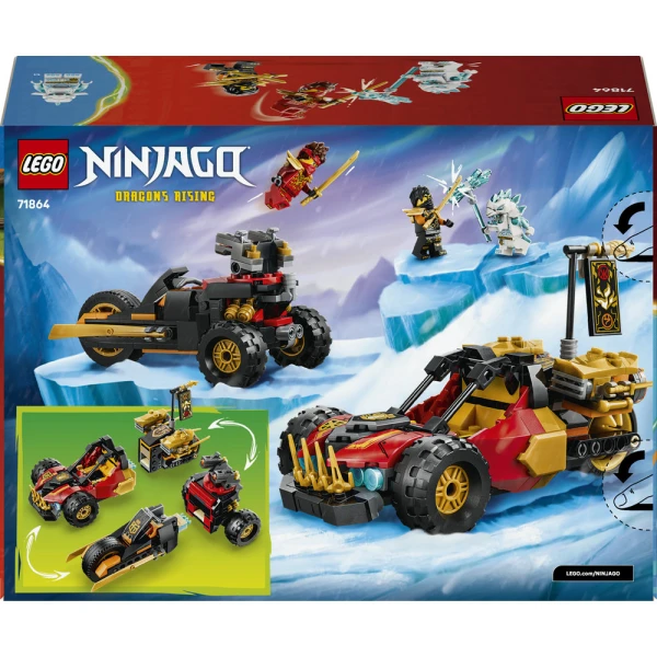 LEGO® NINJAGO® KAI AND COLE\'S COMBINER VEHICLES