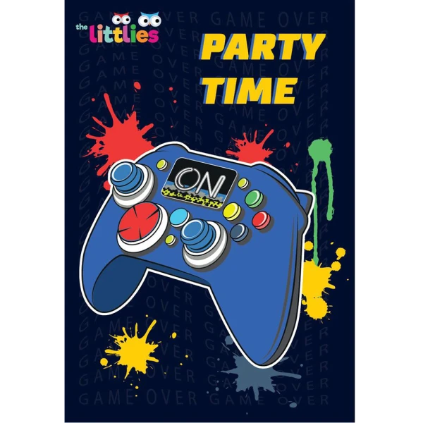 THE LITTLIES PARTY INVITATIONS 6 pcs - 6 DESIGNS