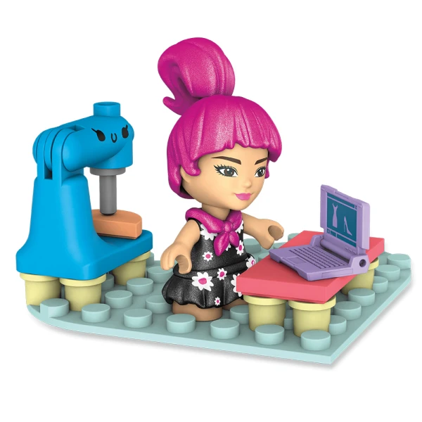 MEGA BLOKS BARBIE ΦΙΓΟΥΡΑ ΜΕ ΑΞΕΣΟΥΑΡ 25 τεμ. - ΣΧΕΔΙΑΣΤΡΙΑ