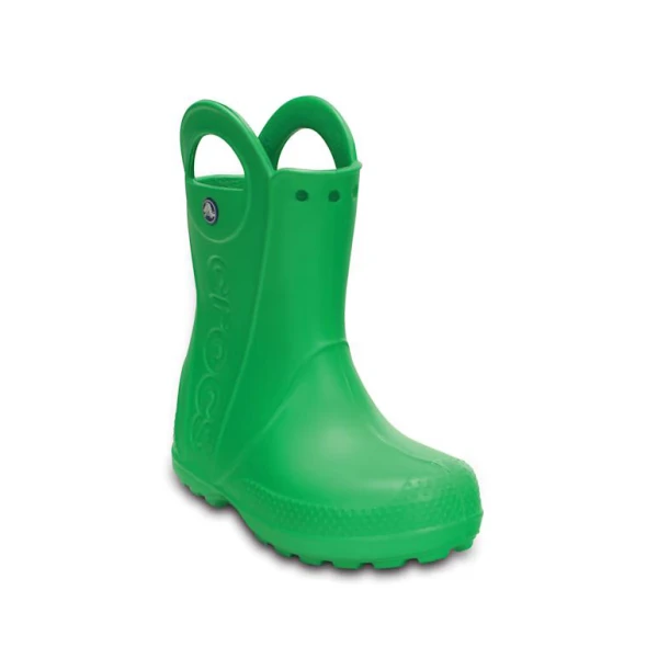 CROCS HANDLE IT RAIN BOOTS KIDS GRASS GREEN