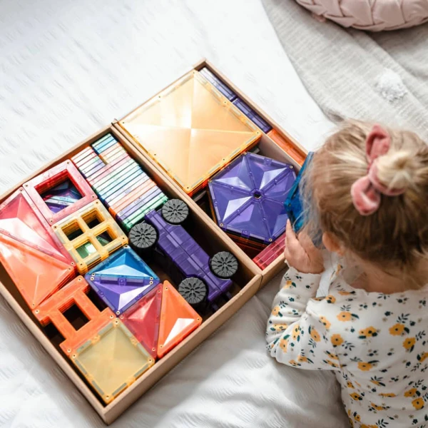 CONNETIX MAGNETIC TILES RAINBOW MEGA PACK 212 pcs