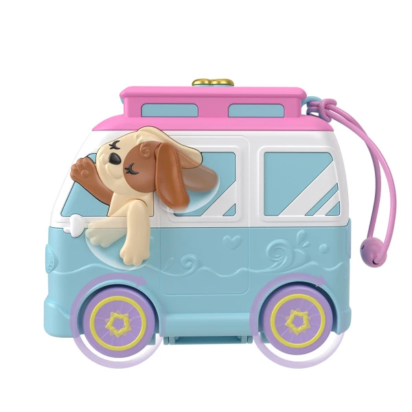 POLLY POCKET POLLY\'S WORLD - SET SEASIDE PUPPY RIDE