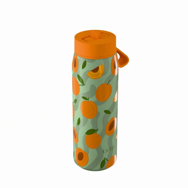 ESTIA HOME ART ΘΕΡΜΟΣ PULSE SAVE THE AEGEAN 500ml PEACH GARDEN