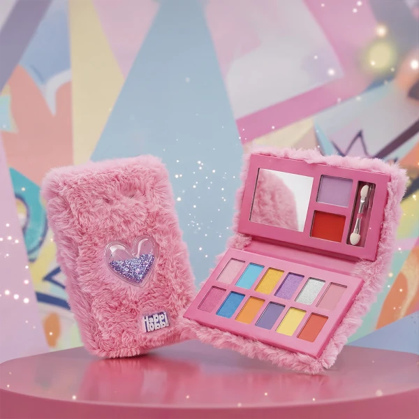 HAPPIHOBBI FUR MAKEUP PALETTE SPARKLE LOVE