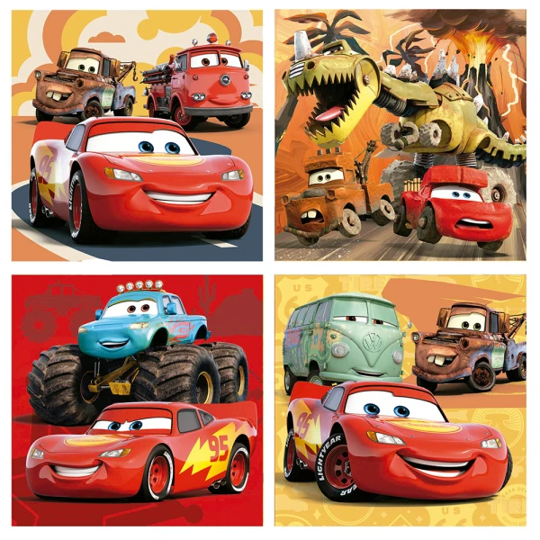EDUCA PROGRESSIVE CASE ΠΑΖΛ 12-16-20-25 τεμ. CARS