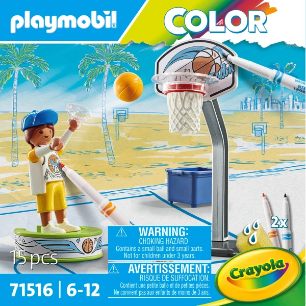PLAYMOBIL COLOR ΠΡΟΠΟΝΗΣΗ ΜΠΑΣΚΕΤ