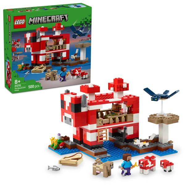 LEGO® MINECRAFT® ΤΟ ΣΠΙΤΙ-ΑΜΑΝΙΤΟΓΕΛΑΔΑ