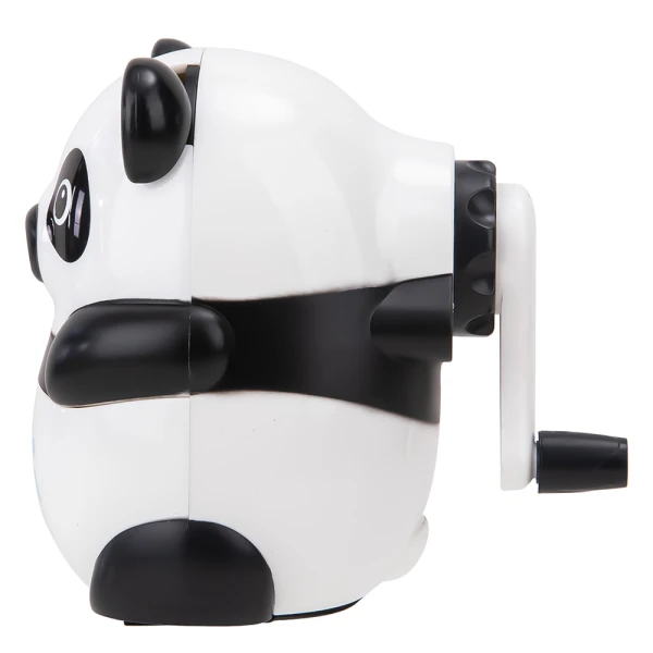 DELI DESKTOP PLASTIC SHARPENER 8mm PANDA - WHITE