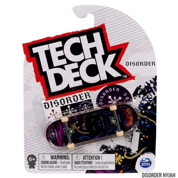 TECH DECK ΜΙΝΙΑΤΟΥΡΑ ΤΡΟΧΟΣΑΝΙΔΑ ΜΕ ΑΝΤΑΛΛΑΚΤΙΚΑ