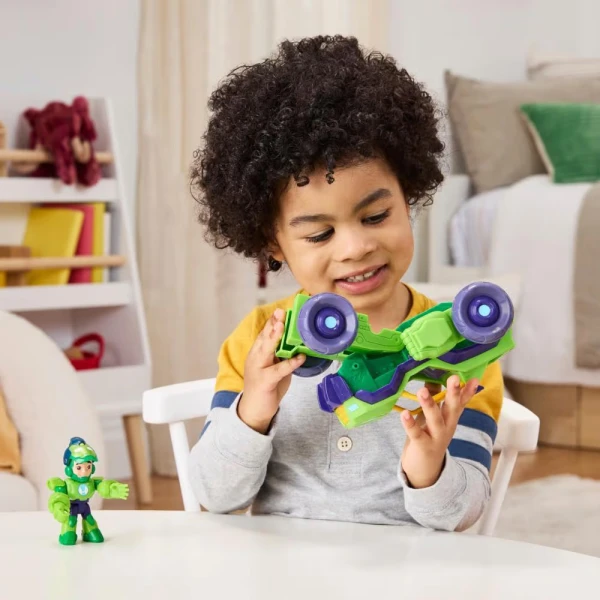 MARVEL IRON MAN AND HIS AWESOME FRIENDS HULK VEHICLE AND FIGURE