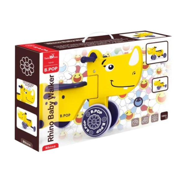RIDE WALKER RHINO WITH LIGHT & MUSIC