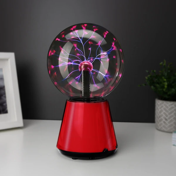 RED5 ΦΩΤΙΣΤΙΚΟ ΕΝΑΛΛΑΓΗΣ ΧΡΩΜΑΤΟΣ PLASMA BALL USB 15 εκ.