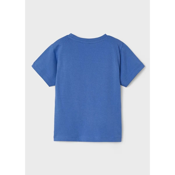 MAYORAL SHORT SLEEVES BLOUSE PHOTO BLUE
