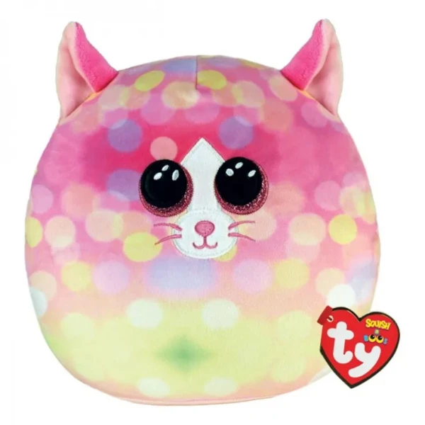 TY SQUISHY BEANIES ΓΑΤΑ ΠΟΛΥΧΡΩΜΗ 25 εκ.