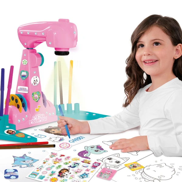 LISCIANI GABBY\'S DOLLHOUSE PROJECTOR DRAWING SCHOOL