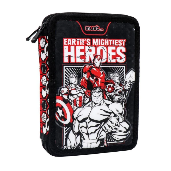 MUST ΚΑΣΕΤΙΝΑ ΔΙΠΛΗ ΓΕΜΑΤΗ 15Χ5Χ21 εκ. AVENGERS HEROES