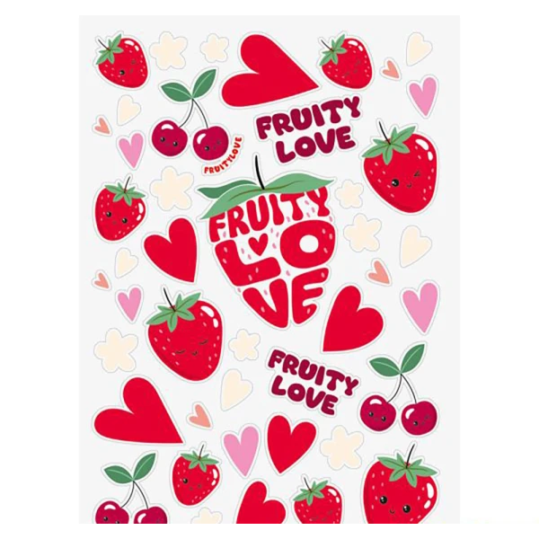 BRUNNEN FRUITY LOVE ΤΕΤΡΑΔΙΟ ΖΩΓΡΑΦΙΚΗΣ ΜΕ ΕΙΚΟΝΕΣ ΚΑΙ ΑΥΤΟΚΟΛΛΗΤΑ