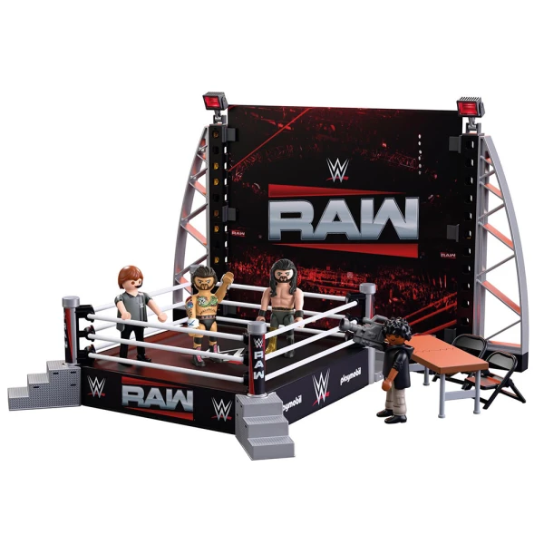 PLAYMOBIL WWE® SETH ROLLINS ΚΑΙ CM PUNK ΣΤΟ ΡΙΝΓΚ