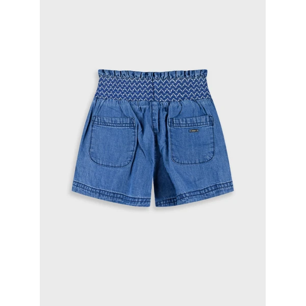 ENERGIERS SHORTS GIRL BEBE BLUE DENIM