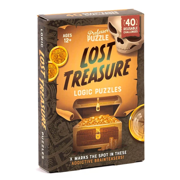 PROFESSOR PUZZLE LOST TREASURE LOGIC PUZZLES