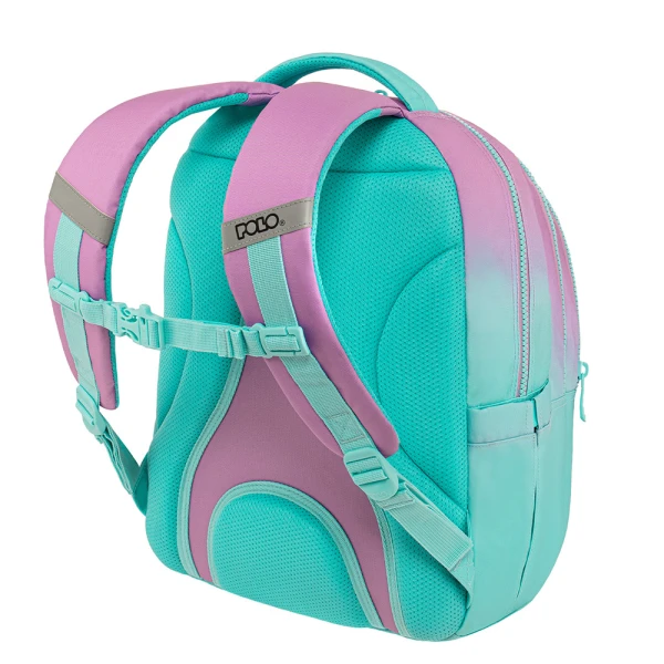 POLO 2026 ΣΑΚΙΔΙΟ FOCUS AQUA/PINK GRADIENT