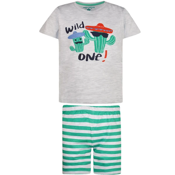 ENERGIERS BEBE BOY PYJAMAS ECRU MELANGE