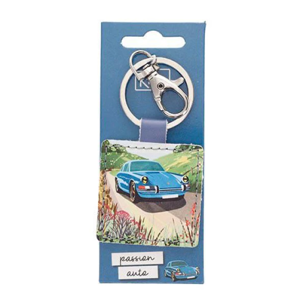 KIUB DESTINATION SQUARE KEYCHAIN ​​- CAR