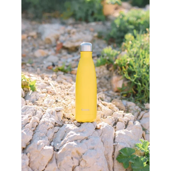 QWETCH ΑΝΟΞΕΙΔΩΤΟ ΜΠΟΥΚΑΛΙ 500ml YELLOW