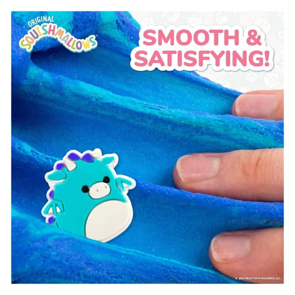 SQUISHMALLOWS SCENTED CLOUD SLIME WITH TOPPER IN JAR W1 - TATIANA THE DRAGON