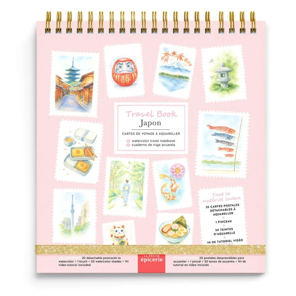 LA PETITE EPICERIE NOTEBOOK TRAVEL BOOK JAPON