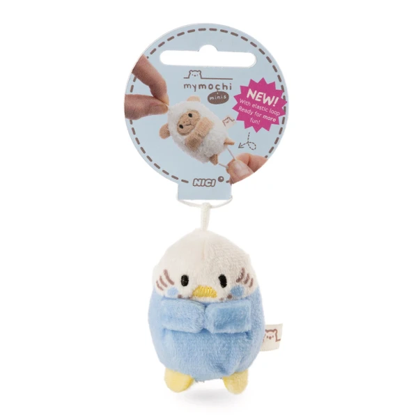 MY MOCHI MINIS HANGING PLUSH 5 cm BUDGIE BIRD