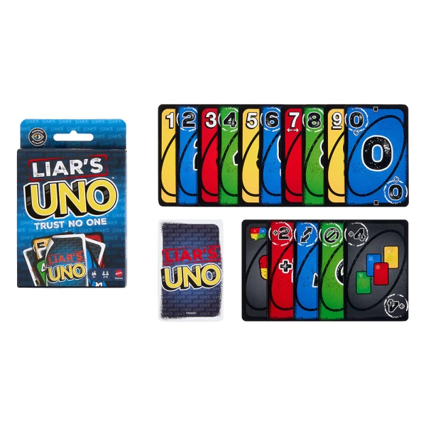 ΕΠΙΤΡΑΠΕΖΙΟ ΚΑΡΤΩΝ UNO LIAR\'S TRUST NO ONE