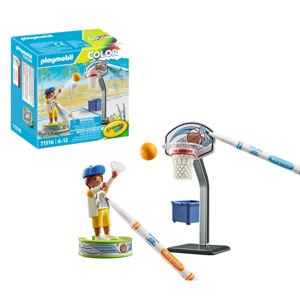 PLAYMOBIL COLOR ΠΡΟΠΟΝΗΣΗ ΜΠΑΣΚΕΤ