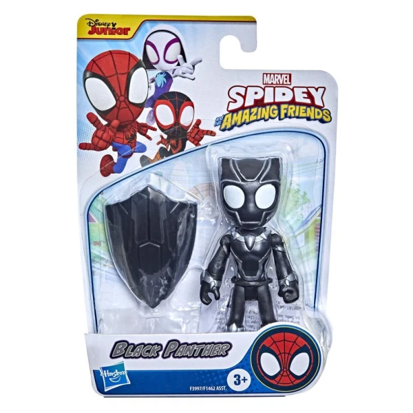 SPIDERMAN SAF FIGURE BLACK PANTHER
