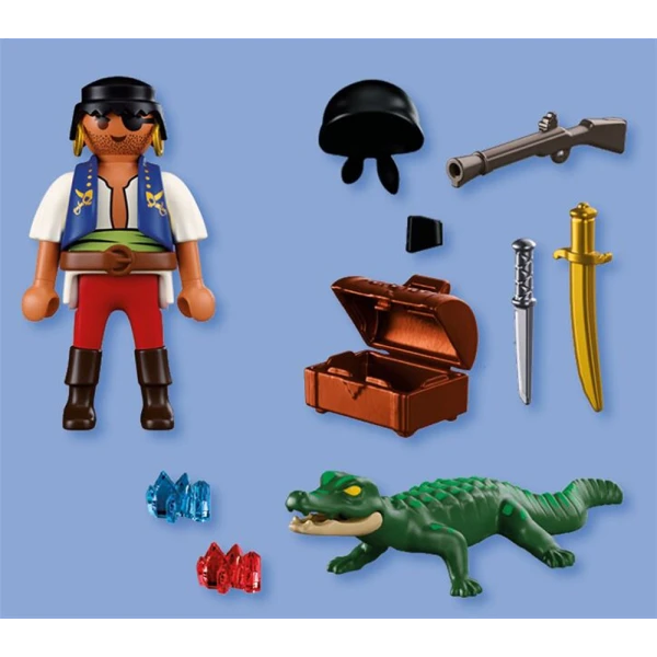 PLAYMOBIL SPECIAL PLUS PIRATE vs. ALLIGATOR