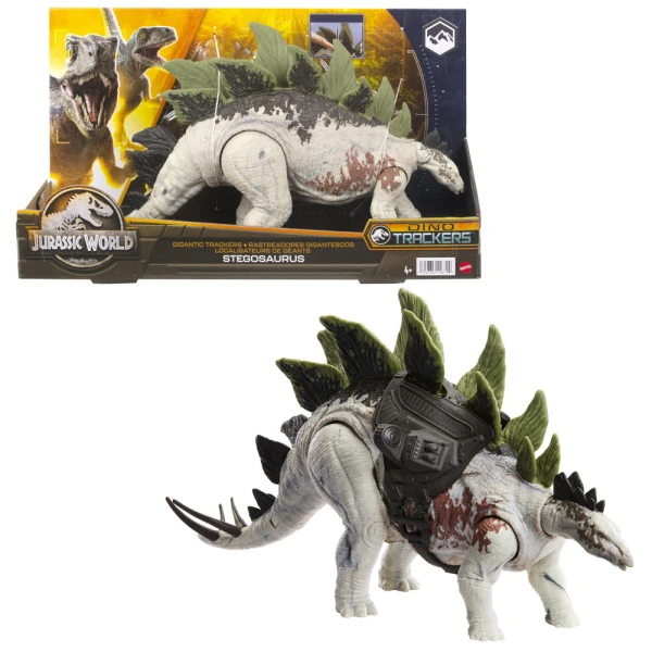 JURASSIC WORLD GIGANTIC TRACKERS - STEGOSAURUS