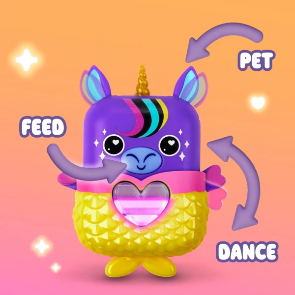 NANO-MALS ΗΛΕΚΤΡΟΝΙΚΟ FIDGET PET - STARDREAM THE MIDNIGHT UNICORN