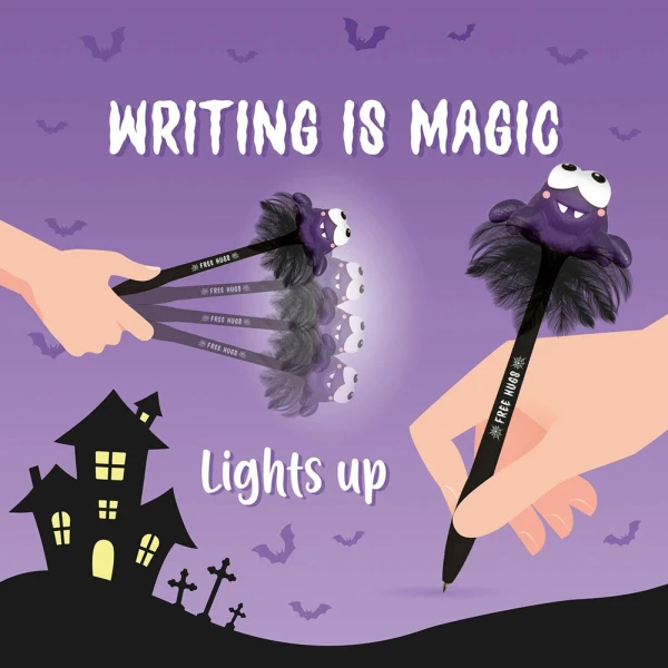 LEGAMI ΣΤΥΛΟ BALLPOINT ΜΕ ΦΩΣ WRITING IS MAGIC - SPIDER