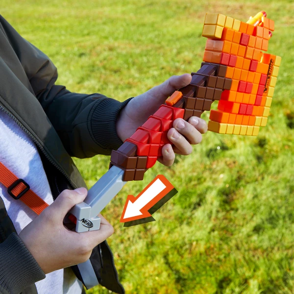 NERF MINECRAFT FIREBRAND