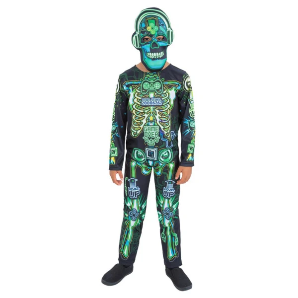ΑΠΟΚΡΙΑΤΙΚΗ ΣΤΟΛΗ DARK TECH SKELETON