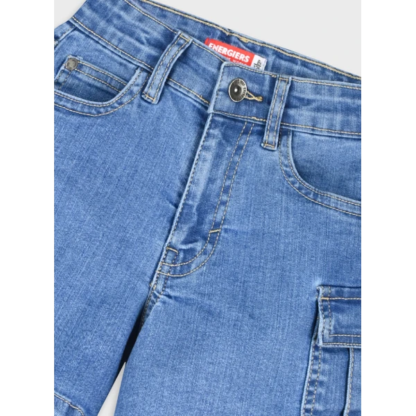 ENERGIERS SHORTS GIRL BLUE DENIM