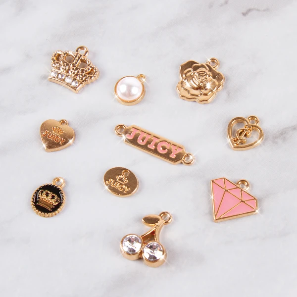 MAKE IT REAL JUICY COUTURE CHAINS AND CHARMS 4431