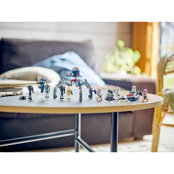 LEGO® STAR WARS™ ΠΑΚΕΤΟ ΜΑΧΗΣ ΜΕ ΣΤΡΑΤΙΩΤΕΣ ΚΛΩΝΟΥΣ™ & ΑΝΔΡΟΕΙΔΗ ΜΑΧΗΣ™