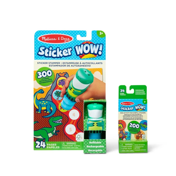 MELISSA & DOUG WOW STICKERS - 4 DESIGNS